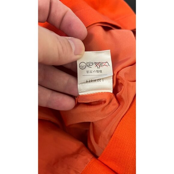 THIERRY MUGLER ORANGE BODYCON MINI SKIRT - Picture 6 of 8